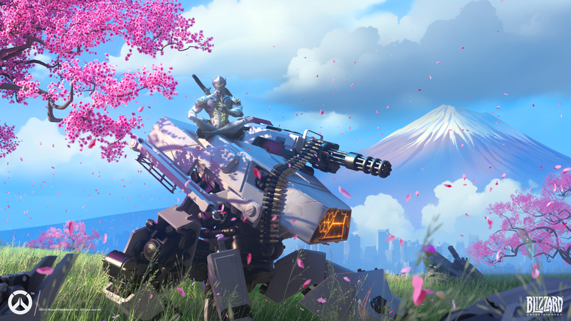 What is that giant robot, and can I have him on my team instead of Genji?